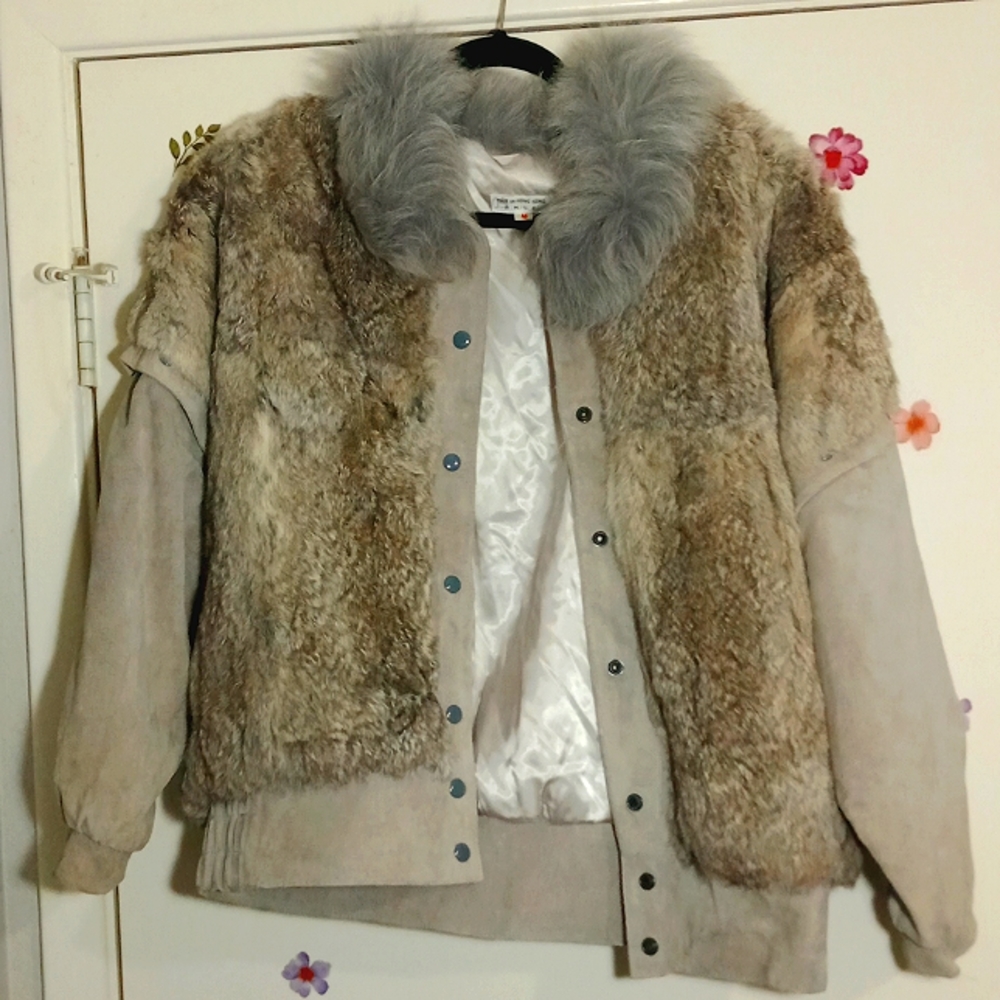 R.M.C.C. RMCC REAL FUR COAT FRENCH FUR